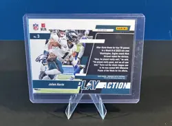 2023 Donruss Optic Jalen Hurts #3 Play Action Silver Holo Philadelpia Eagles - Image 2