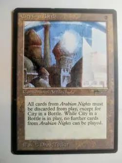 City in a Bottle Arabian Nights MTG - Image 3