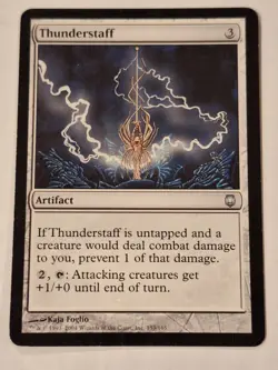 Thunderstaff - Darksteel - Magic the Gathering MTG Nice! - Image 1