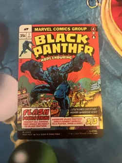 King T'Challa / Black Panther Hope Enduring Borderless Marvel Super Heroes Foil - Image 1