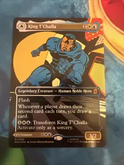 King T'Challa / Black Panther Hope Enduring Borderless Marvel Super Heroes Foil - Image 2