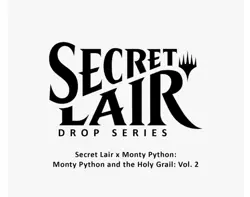 MTG Secret Lair Monty Python and the Holy Grail Volume 2 Non Foil New Sealed - Image 1