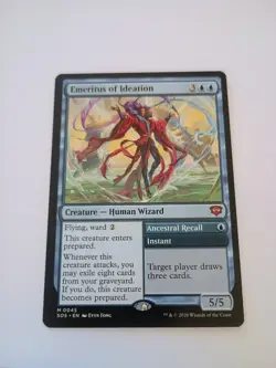 Emeritus of Ideation Secrets of Strixhaven Regular Near Mint NM - Image 1