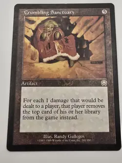 Crumbling Sanctuary Mercadian Masques Regular - Image 1
