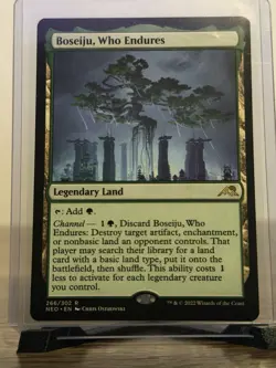 Boseiju, Who Endures 266/302 NEO Rare Regular English - Image 1
