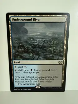 Underground River - Commander: Duskmourn: House of Horror - NM - MTG - Image 1