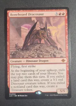 Bonehoard Dracosaur The Lost Caverns of Ixalan Regular - Image 1