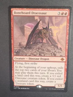 Bonehoard Dracosaur The Lost Caverns of Ixalan Regular - Image 4