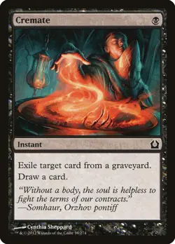 Cremate [Return to Ravnica] Moderately Played - Image 1