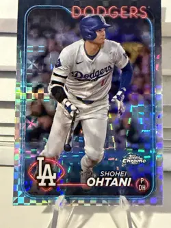 2024 Topps Chrome - Shohei Ohtani #1 X-Fractor - Image 1