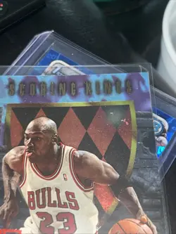 Fleer Ultra 1995-96 Scoring Kings Insert #4 Michael Jordan Hot Packs - Image 4
