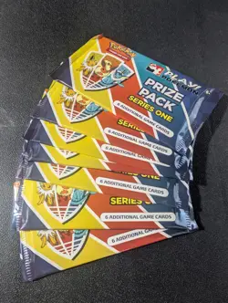 Play! Pokemon Prize Pack Series One *FACTORY SEALED* Promo Packs x7 NEW NM - Image 1