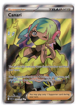 Canari 257/217 ME: Ascended Heroes Pokemon TCG NM Holo - Image 1