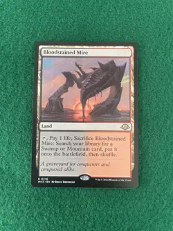 Bloodstained Mire #216 - Rare - MTG Modern Horizons 3 (MH3) Regular - Image 1