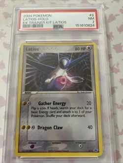 2004 POKEMON EX TRAINER KIT LATIOS #2 LATIOS-HOLO - Image 1