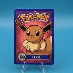 Vintage 1998 Betty Crocker Pokemon Eevee Nintendo Promo Card 133 Rare - Image 2
