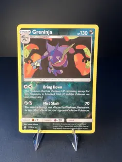 Pokemon Greninja REVERSE HOLO 117/214 Unbroken Bonds (Charizard Shadow) - LP - Image 1
