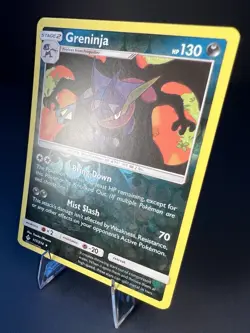 Pokemon Greninja REVERSE HOLO 117/214 Unbroken Bonds (Charizard Shadow) - LP - Image 2