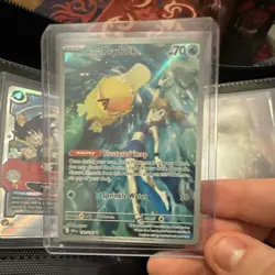 Pokemon TCG Misty's Psyduck 193/182 SV 151 Illus Rare Holo 70 HP ENG - Image 1