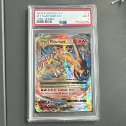 Pokemon M Charizard EX 13/108 Evolutions Ultra Rare Holo PSA 9 2016 - Image 1