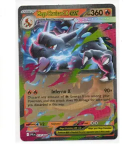 Mega Charizard X ex 013/094 Double Rare Phantasmal Flames Pokemon Near Mint - Image 1