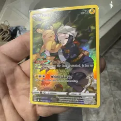Pokemon TCG Pikachu TG05/TG30 Lost Origin Trainer Gallery Ultra Rare Holo ENG - Image 1
