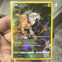Pokemon TCG Pikachu TG05/TG30 Lost Origin Trainer Gallery Ultra Rare Holo ENG - Image 2