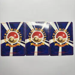LEDYBA SOUTHERN ISLANDS PROMO POKEMON 3 CARD SET BUTTERFREE, and JIGGLYPUFF 1998 - Image 4