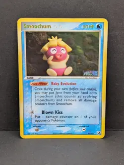 Smoochum 31/115 Unseen Forces Reverse Holo Rare Pokemon TCG Yuka Morii MP - Image 1