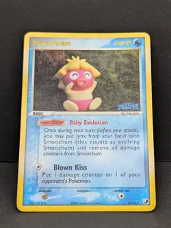 Smoochum 31/115 Unseen Forces Reverse Holo Rare Pokemon TCG Yuka Morii MP - Image 3