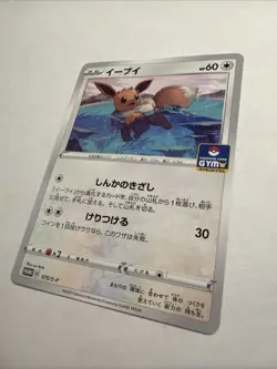 2020 Eevee 075/S-P Pokemon Card Japanese GYM PROMO NM - Image 4