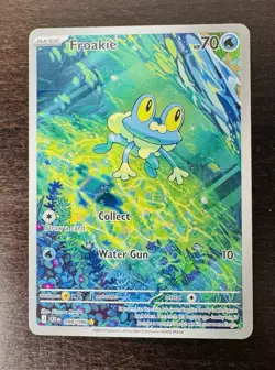 Froakie IR 088/086 Pokemon Mega Evolution Perfect Order Near Mint - Image 1