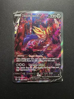 Zamazenta V Full Art GG54/GG70 Crown Zenith Galarian Gallery Pokemon NM - Image 1