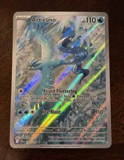 Pokemon TCG Articuno 161/159 SV09 Journey Together Illustration Rare Holo FA EN - Image 1