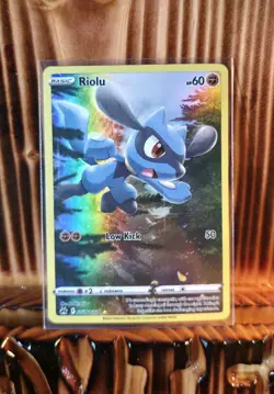 Pokemon TCG Riolu GG26/GG70 Galarian Gallery Rare Holo NM - Image 1