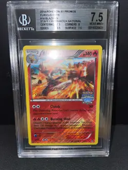 POKEMON XY PROMOS BLAZIKEN STAFF CHAMPIONSHIPS BGS 7.5 - Image 3