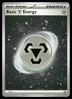 Pokemon 151 Cosmo Holo Metal Energy 008 With 5 Separate Swirls - CRAZY COOL 🌀 - Image 2