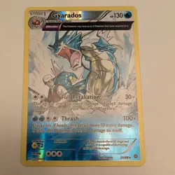 Gyarados FULL ART Holo Rare 21/98 XY Ancient Origins Pokemon TCG Holographic- NM - Image 1
