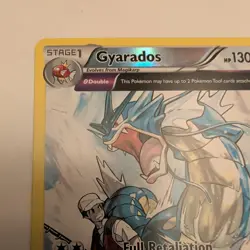 Gyarados FULL ART Holo Rare 21/98 XY Ancient Origins Pokemon TCG Holographic- NM - Image 2
