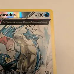 Gyarados FULL ART Holo Rare 21/98 XY Ancient Origins Pokemon TCG Holographic- NM - Image 3