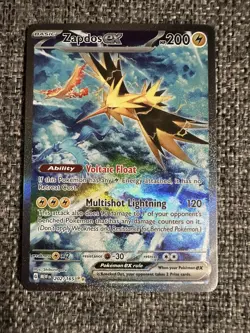 Pokemon - Zapdos ex 202/165 Sv: Scarlet & Violet 151 Holo - Image 1