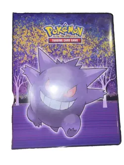 Gengar Pokemon Trading Book With Cards - Image 1