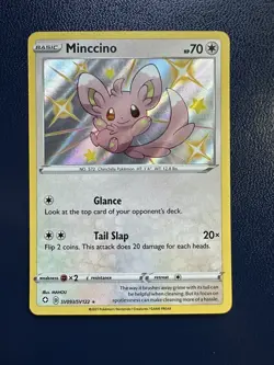 Minccino SV093/SV122 Holo - Pokemon Shining Fates LP - Image 1
