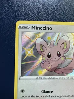 Minccino SV093/SV122 Holo - Pokemon Shining Fates LP - Image 2