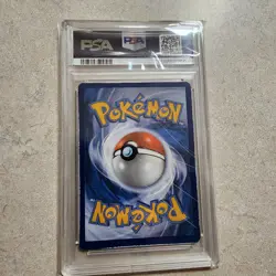 Pikachu Trick Or Trade #018 2024 Pokemon Halloween Stamp Cosmo Holo - PSA 1 Poor - Image 2