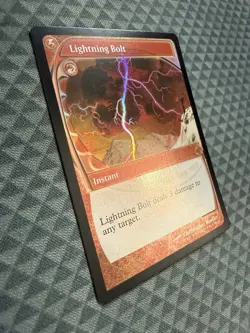 MTG Lightning Bolt #1 Foil Future Sight Rare Secret Lair Drop Series (SLD) - Image 2