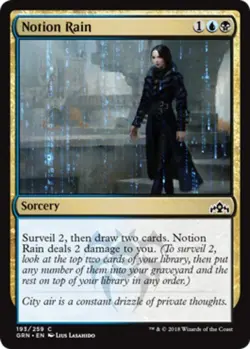 Notion Rain Light Play, English Magic the Gathering MTG Guilds of Ravnica - Image 1