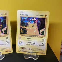 Pikachu (Cracked Ice Holo) 35/108 x2 Rare Deck Exclusives Pokemon Holo NM LP/NM - Image 3