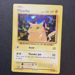 Pikachu (Cracked Ice Holo) 35/108 x2 Rare Deck Exclusives Pokemon Holo NM LP/NM - Image 5