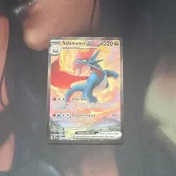 Pokemon TCG Journey Together Salamence ex 187/159 Ultra Rare Holo English - Image 1